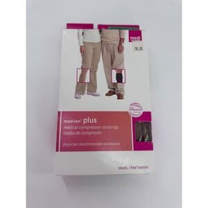 Medi Mediven Plus Compression Stockings Calf V Beige 20-30mmHg Closed Toe 16305